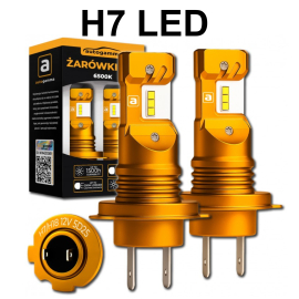 LED SET SIJALICE H7 6500K 60W 6000LM + 600% SVETLOSTI ZAR-LED-H7-010 AUTOGAMMA